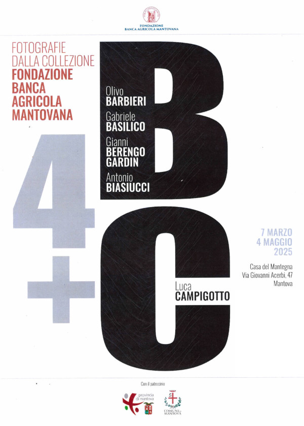 Locandina della mostra 4B+C