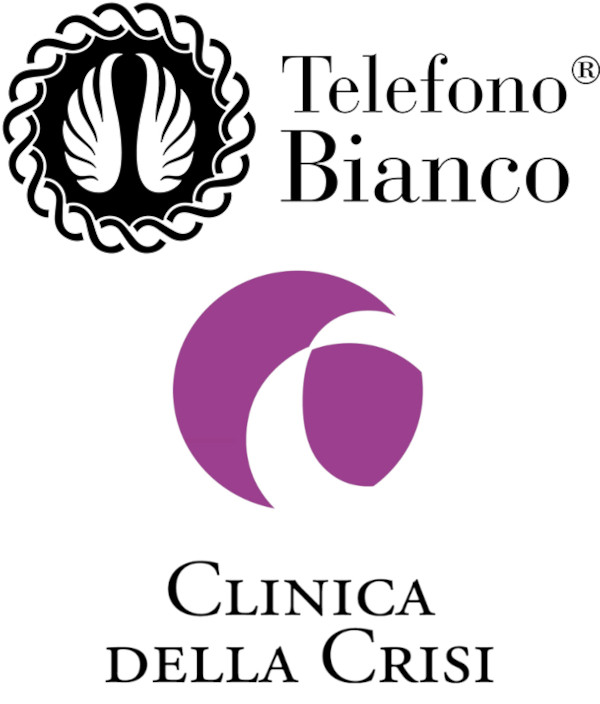 Loghi di Telefono Bianco e Clinica della Crisi